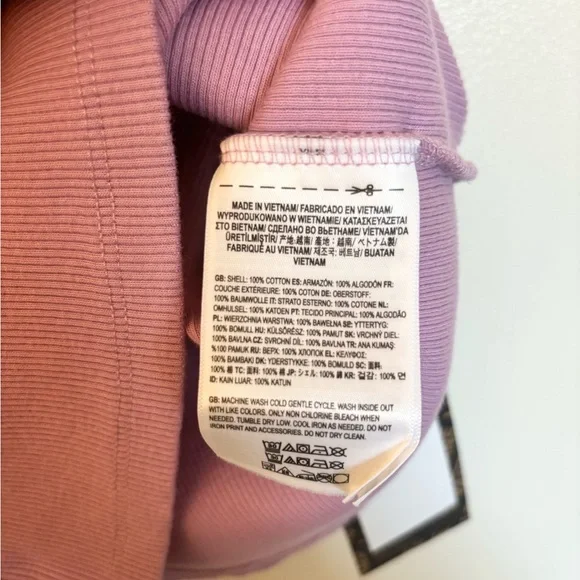 Vans Lilac Sleeveless Crop Top NWT - Picture 5 of 8